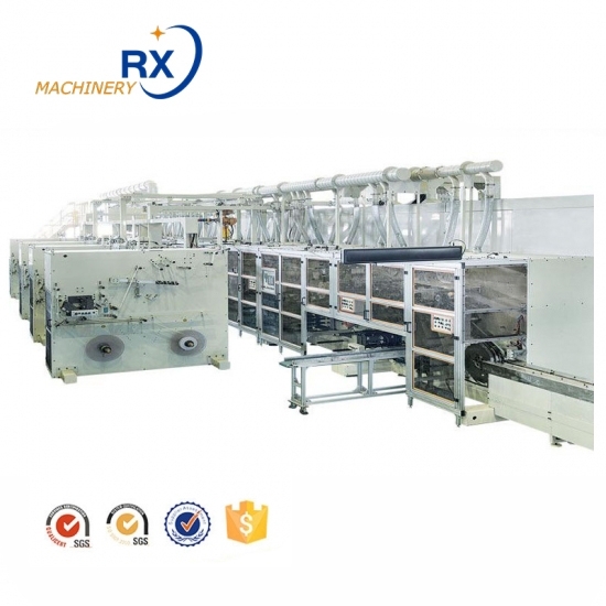 ماكينة RX-HY600-HSV شبه مؤازرة أسفل الوسادة
         