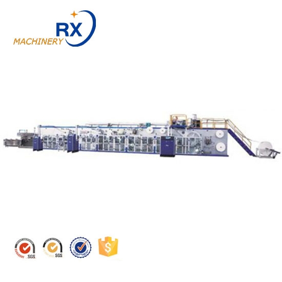 آلة المناديل الصحية من النوع شبه المؤازر RX-HY-600
         