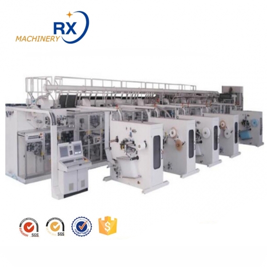 آلة المناديل الصحية من النوع شبه المؤازر RX-HY-600
         
